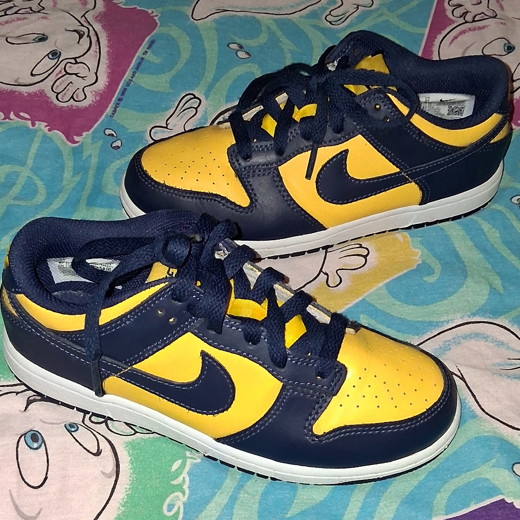 Nike Dunk Low Michigan Wolverines Shoes Sneakers U Of M